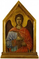 Aartsengel Gabriël / Bron: Duccio di Buoninsegna, Wikimedia Commons (Publiek domein)