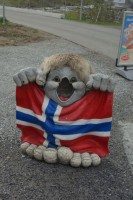 trol met Noorse vlag / Bron: ottergraafjes