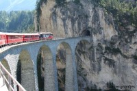 Landwasserviaduct Zwitserland Werelderfgoed / Bron: ottergraafjes