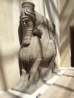 Replica van reliëf uit Khorsabad / Bron: Jeanet de Jong