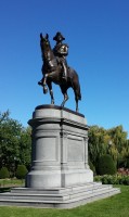 Standbeeld van George Washington in Boston Common